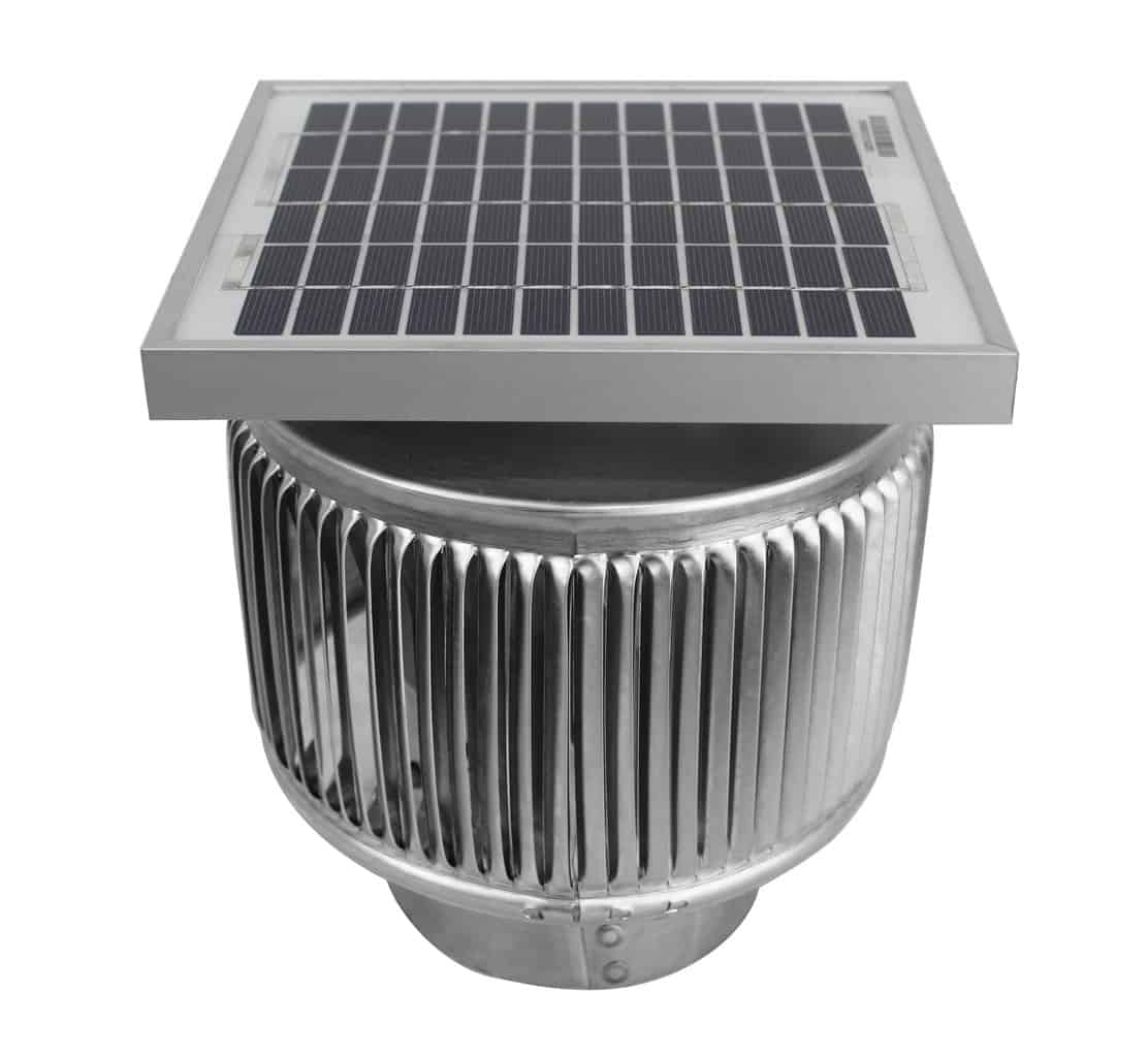 Force 4 Stainless Steel Solar Vent