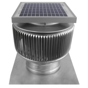Solar Attic Fan - Aura Solar Fan ASF-6-C2