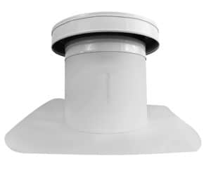 12 inch Boot Vent Kit - Roof Boot | BV-12-C11-WT - installed