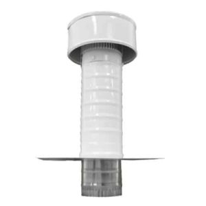 Roof Vent | Commercial Roof Jack Vent Cap in White