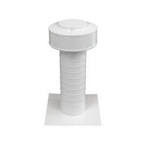 4 inch Roof Vent | 4 inch Commercial Roof Jack Vent Cap KV-4-TP in White