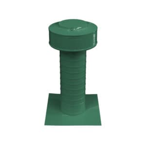 4 inch Roof Vent | 4 inch Commercial Roof Jack Vent Cap KV-4-TP in Green