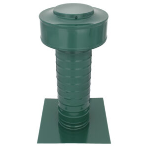 4 inch Roof Vent | 4 inch Commercial Roof Jack Vent Cap KV-4-TP in Green