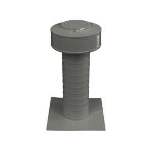 4 inch Roof Vent | 4 inch Commercial Roof Jack Vent Cap KV-4-TP in Weatherwood Grey