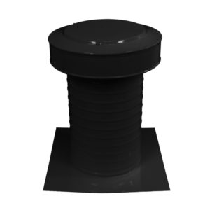 8 inch Keepa Roof Jack Vent Cap | 8 inch Roof Vent | KV-8-TP in Black