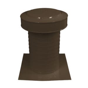 8 inch Keepa Roof Jack Vent Cap | 8 inch Roof Vent | KV-8-TP in Brown