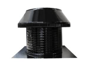 18 inch Roof Vent - Roof Louver for Air Intake | PV-18-C12 in Black