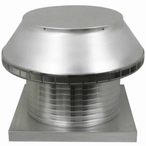 18 inch Roof Vent - Roof Louver for Air Intake - Pop Vent with Curb Mount Flange PV-18-C12-CMF