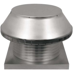 18 inch Roof Vent - Roof Louver for Air Intake - Pop Vent with Curb Mount Flange PV-18-C8-CMF