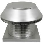Commercial Roof Louver air intake with Curb Mount Flange