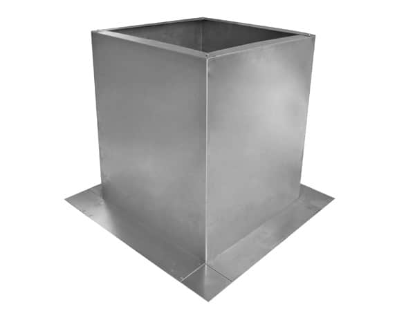 18 inch Tall Roof Curb for 12 Inch Diameter Vents and Fans | Model RC-12-H18