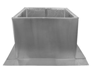 Insulated Roof Curb 12 inch Tall for 14 inch Diameter Vent or Fan
