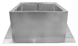 Roof Curb with Insulation (Inside Opening: 15” Outside Length & Width: 17” Height: 8”) | Model RC-14-H8-Ins