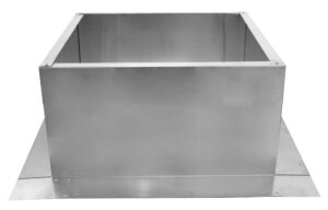 Roof Curb (Inside Opening: 15” Outside Length & Width: 17” Height: 8”) | Model RC-14-H8