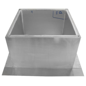 Insulated Roof Curb 12 inches tall for 16 inch Diameter Vents or Fan