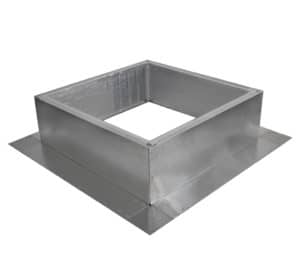 Insulated Roof Curb 6 inches tall for 16 inch diameter vents