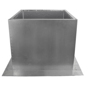 Insulated Roof Curb 18 inch Tall for 18 inch Diameter Vents or Fans