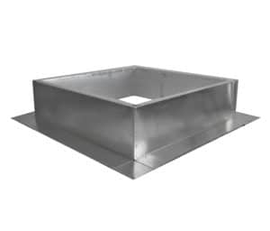 Insulated Roof Curb 6 inches tall for 18 inch diameter vents