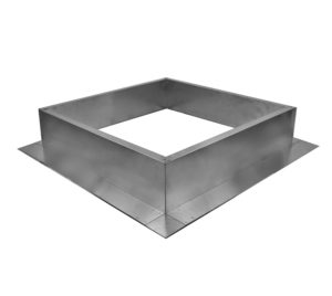 6 inch Tall Roof Curb for 24 inch Diameter Vents or Fans | RC-24-H6