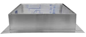 Roof Curb with Insulation (Inside Opening: 25” Outside Length & Width: 27” Height: 8”) | Model RC-24-H8-Ins