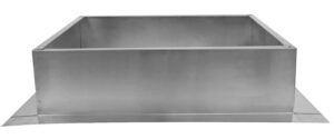 Roof Curb (Inside Opening: 25” Outside Length & Width: 27” Height: 8”) | Model RC-24-H8