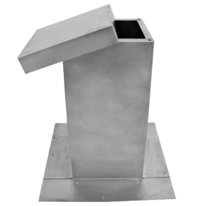 12 inch Tall Roof Curb with optional added roof curb cap