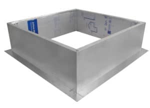 Insulated Roof Curb 12 inches tall for 36 inch diameter vents or fans