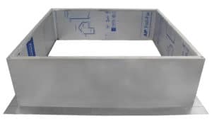 Insulated Roof Curb 12 inches tall for 36 inch diameter vents or fans