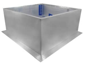 Insulated Roof Curb 18 inch Tall for 36 inch Diameter Vents and Fans