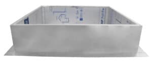Roof Curb with Insulation (Inside Opening: 37” Outside Length & Width: 39” Height: 8”) | Model RC-36-H8-Ins