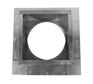 6 inch Tall Roof Curb for 4 inch Diameter Vents or Fan | Model RC-4-H6 - Top View