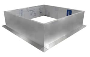 Insulated Roof Curb for 42 inch diameter roof vents or fans