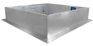 Roof Curb with Insulation (Inside Opening: 43” Outside Length & Width: 45” Height: 8”) | Model RC-42-H8-Ins