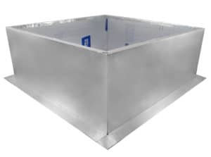 Insulated Roof Curb 18 inch tall for 48 inch Diameter Vents and Fans