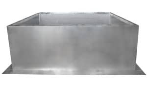 Insulated Roof Curb 18 inch tall for 48 inch Diameter Vents and Fans