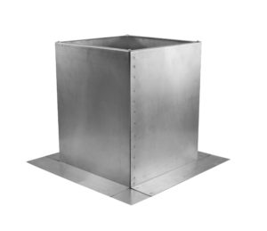 12 inch Tall Roof Curb for 6 inch Diameter Vents or Fans | Model RC-6-H12 - Bottom View