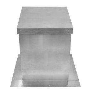Roof Curb with Roof Curb Cap - 12 inches tall for 7 inch Diameter Vents or Fans