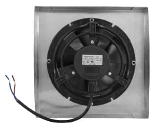 6 inch Exhaust Fan with Curb Mount Flange | RBF-6-C2-CMF - Bottom View