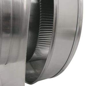 10 inch round back roof jack - louvers