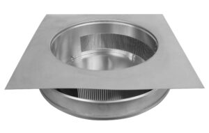 12 inch Intake Roof Vent- Round Back Intake Roof Vent - Model RBV-12-C2-IN