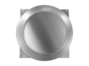 12 inch Static Roof Vent with Curb Mount Flange - RBV-12-C4-CMF - Top VIew