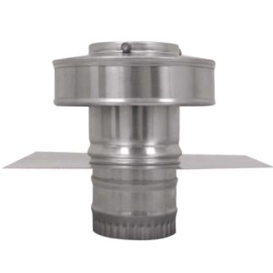 3 inch Roof Vent | Residential Round Back Roof Jack Vent Cap RBV-3-C2-TP