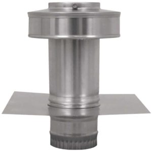 3 inch Roof Vent | Residential Round Back Roof Jack Vent Cap RBV-3-C4-TP