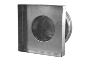 4 inch Roof Vent | Round Back Roof Vent RBV-4-C2-CMF - inside