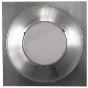 4 inch Roof Vent | Residential Round Back Roof Jack Vent Cap RBV-4-C2-TP Top View