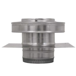 5 inch Roof Vent | Round Back Roof Jack Vent Cap - RBV-5-C2-TP