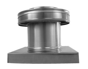 5 inch Roof Vent | Round Back Roof Vent - RBV-5-C4-CMF side