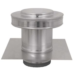 5 inch Roof Vent | Round Back Roof Jack Vent Cap - RBV-5-C4-TP