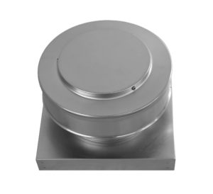 6 inch Roof Vent | Static Roof Vent with Curb Mount Flange - RBV-6-C2-CMF
