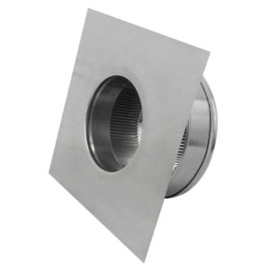 6 inch Roof Vent with 2 inch Collar | Round Back Static Roof Vent | RBV-6-C2-side